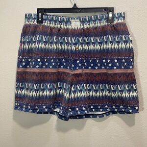 Pendleton USA patriotic‎ tribal shorts